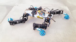 BigMech (quadruped robot with experimental legs) by Mech-Dickel Robotics 637 views 1 year ago 3 minutes, 5 seconds