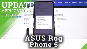 ASUS ROG Phone 5 – Main Phone Settings & Deactivating System Auto Updates