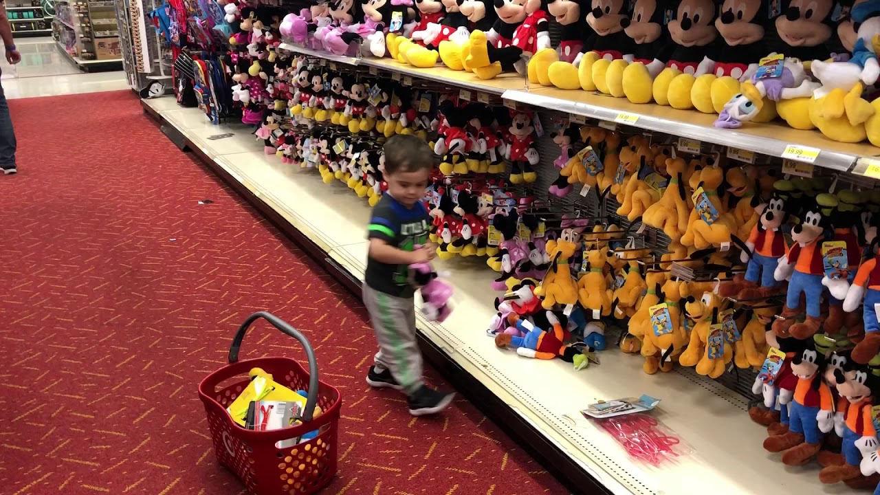 Disney World toys and goodies shopping at Target in Orlando Florida