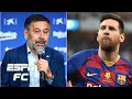 Is Lionel Messi just BLUFFING so he can get Josep Bartomeu out of Barcelona? | ESPN FC