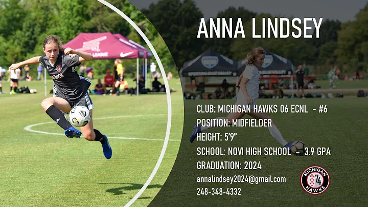 Anna Lindsey Michigan Hawks 06 ECNL