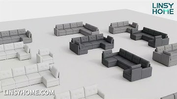 Meet RUBIK III Modular Sofa | LINSY HOME