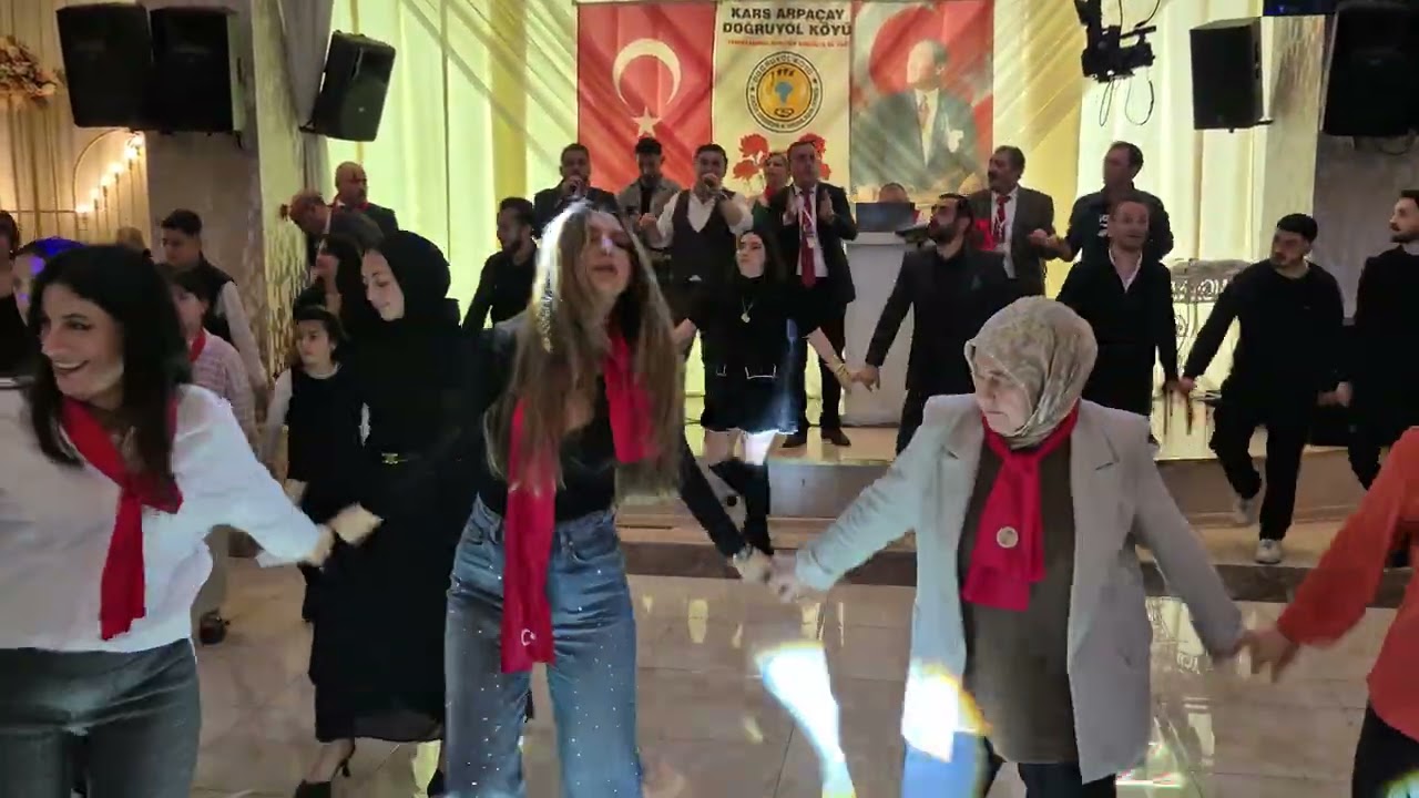 Kars arpaçay doğruyol köyü kaz Gecesi 2025 part 4