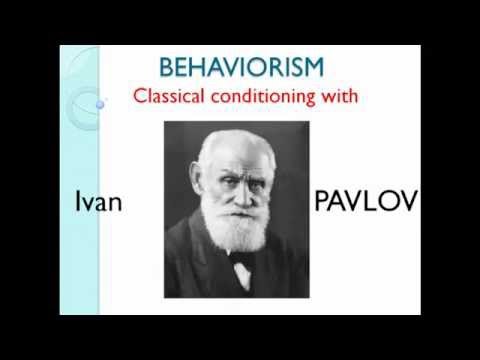 Behaviorism classical conditioning