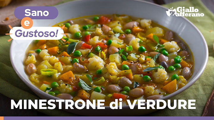MINESTRONE di VERDURE – Un primo piatto ricco, sano e gustoso! 😋🧅🥔🥬🥒
