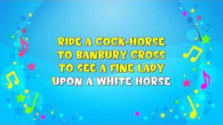 Ride a Cock-Horse | Sing A Long | Nursery Rhyme | KiddieOK