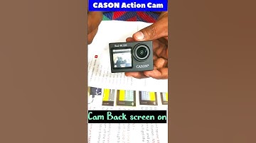 Cason Action Cam battery and sd card Replacement #minicamera #video #cason