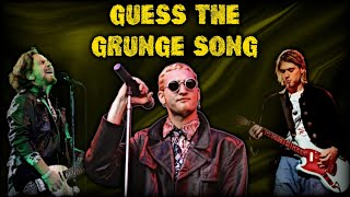 Guess the Grunge Song | QUIZ