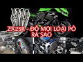 Kawasaki ZX-25R 4 Máy: ĐỘ FULL PÔ TÊ TÁI SOUND EXHAUST (AKRAPOVIC, SC, AUSTIN, YOSHIMURA...)