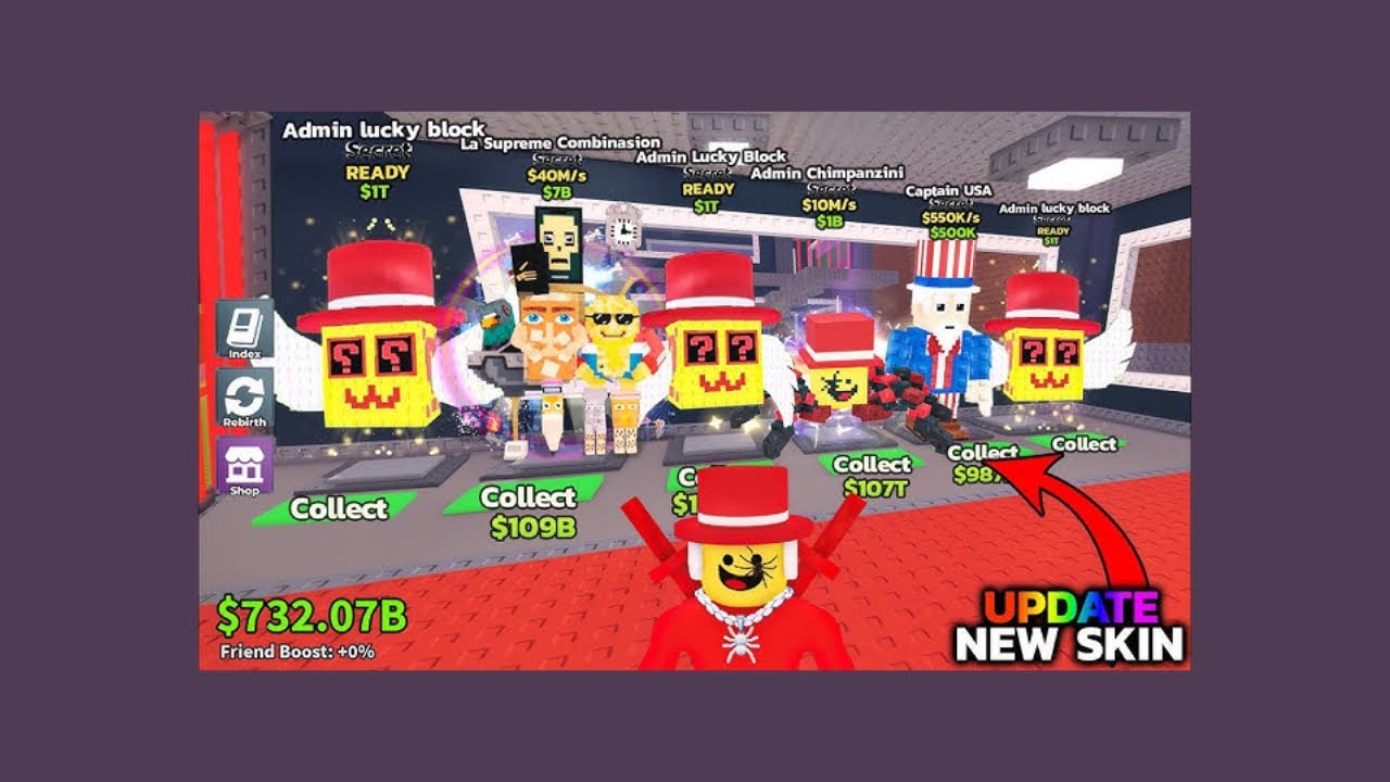 PACK OPPENING de TOUTE LES RARETÉS de LUCKY BLOCK !(dinguerie) 