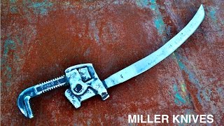 Forging a Sword from a Wrench by Miller Knives 1,386,624 views 7 years ago 4 minutes, 24 seconds