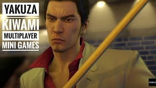Yakuza Kiwami | Multiplayer (2 Player) Mini Games (Pool, Bowling & Darts) Gameplay