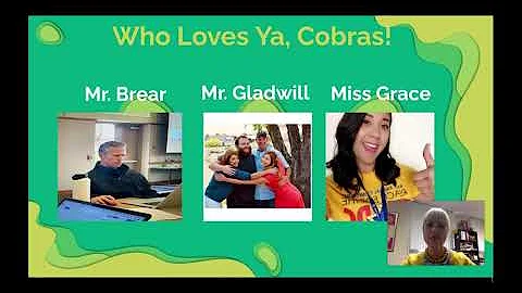 Cooley: Back to School Night Welcome! 20-21