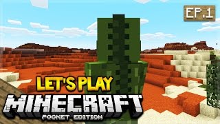lets play minecraft pocket edition 0160 the adventure begins episode 1 pocket edition