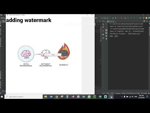 Watermark video