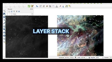 Layer stack in QGIS under 4 minutes