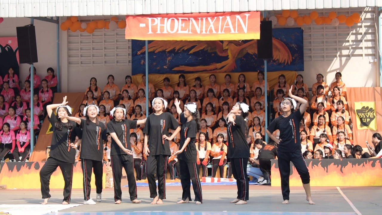 กีฬาสีโรงเรียนอัสสัมชัญศึกษา ปีการศึกษา 2562 คณะสีส้ม การประกวดสแตนเชียร์รอบเช้า