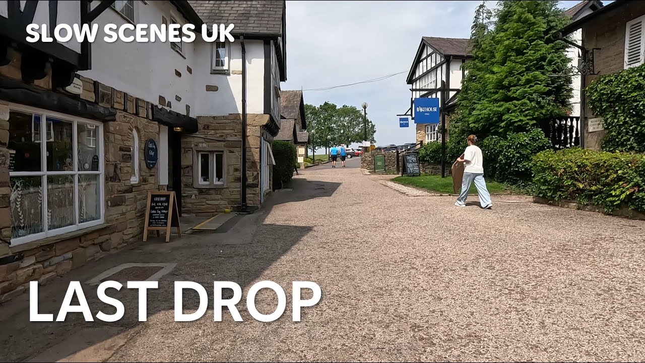 Egerton to Last Drop Village, Bolton - 4K walk - Slow Scenes UK