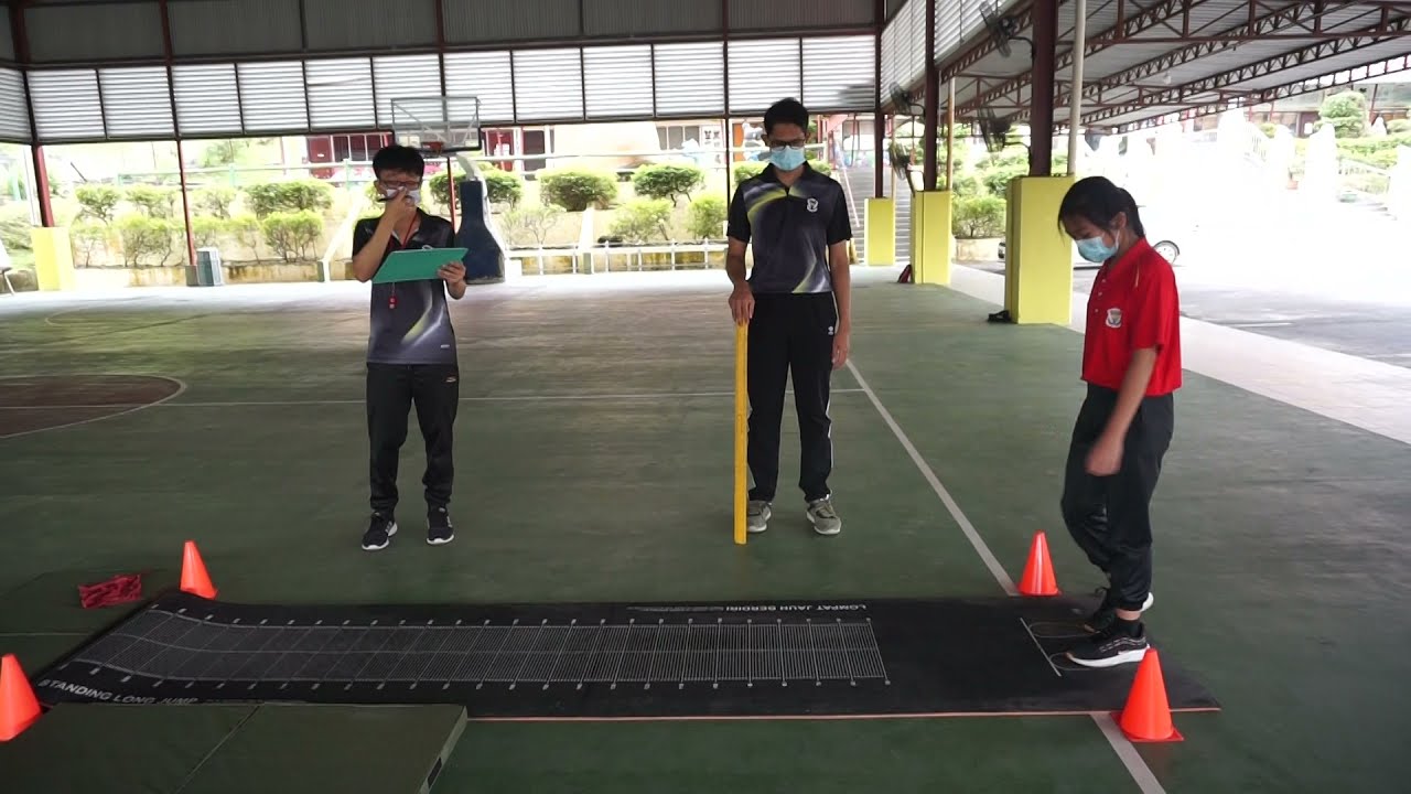LOMPAT JAUH BERDIRI (STANDING BOARD JUMP)