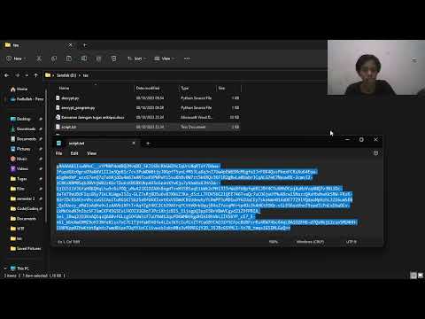 Enkripsi file Menggunakan Metode Asimetris dan AES pada bahasa Python | KEAMANAN KOMPUTER | PTIK H