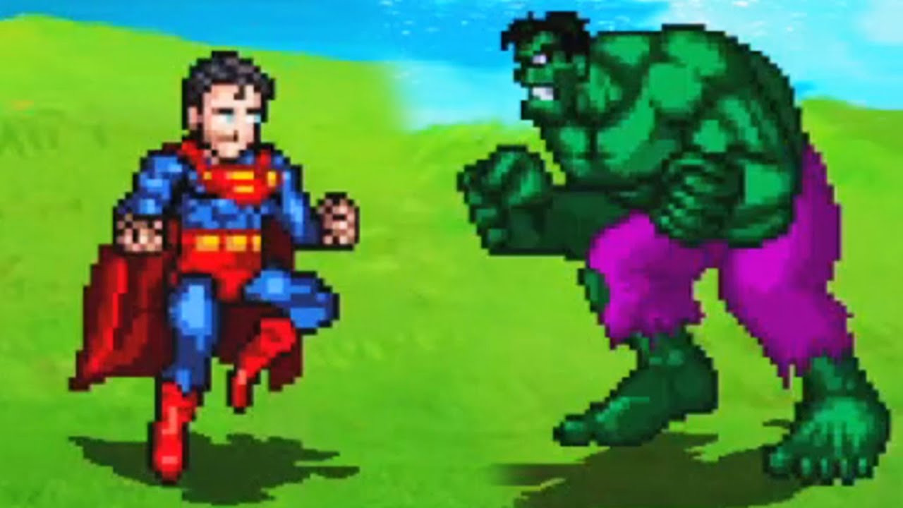 Superman vs Hulk - Ultimate Mugen Fight - YouTube