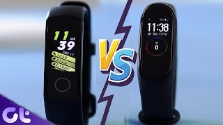 Mi Band 4 vs Honor Band 5 Full Comparison | Which One To Buy? | Guiding Tech