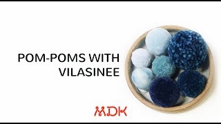 Pom Poms With Vilasinee Modern Daily Knitting Pom Poms With Vilasinee Modern Daily Knitting