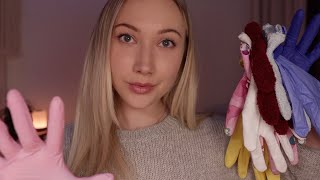 ASMR Face Exam but my GLOVES change every 2 minutes (semi-chaotic) ✨