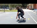 Surfskate Backside Bottom Turn Practice - SmoothStar Filipe Toledo #77