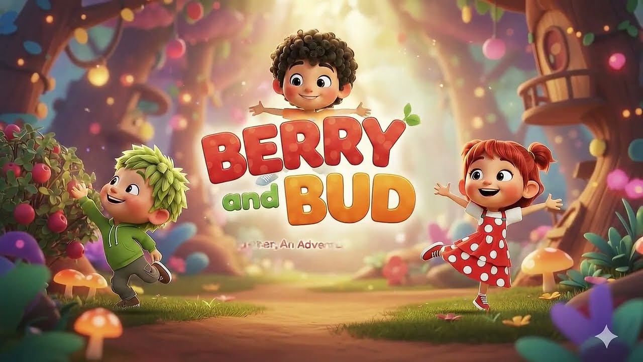 Berry & Bud – Official Intro | Kids Animated Series Theme Song
