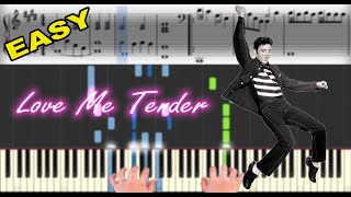 Elvis Presley - Love Me Tender | Sheet Music & Synthesia Piano Tutorial