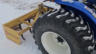 Winter is Here! Time to Put the New Holland Workmaster Compact Tractor Back to Work!