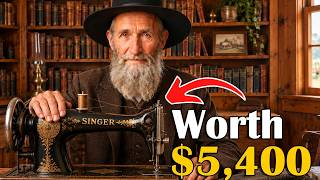 13 Old Sewing Machines in Your Basement Worth Thousands!