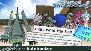 Weakness Policy Celesteela Sweep (pokemon showdown)