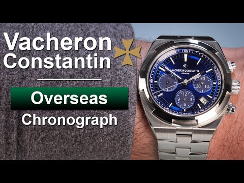 Vacheron Constantin Overseas Chronograph Steel 43mm Blue Dial