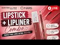 Maybelline lipstick swatches live