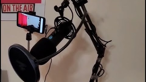 Unboxing Maono AU-PM422 USB Condenser Microphone and setting it up