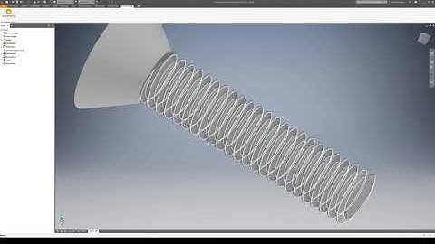 Autodesk Inventor realistic threads
