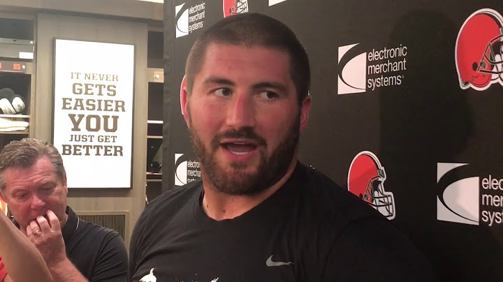 Browns center JC Tretter says there's "no quit in this team"
