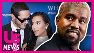 Kanye Reacts To Pete Davidson \& Kim Kardashian Break Up W\/ Shady Post