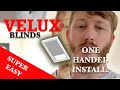 How to fit Velux blinds