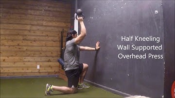 Resilient Performance PT - Half Kneeling Wall Supported Overhead Press