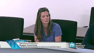 06/10/25 MNPS Board of Education: Budget Committee