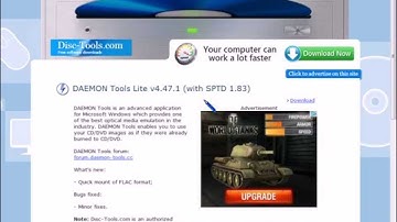 How to mount iso image with Daemon Tools Lite.