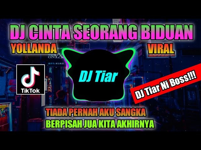 DJ CINTA SEORANG BIDUAN YOLLANDA - REMIX VIRAL TIKTOK TERBARU FULL BASS 2022 class=