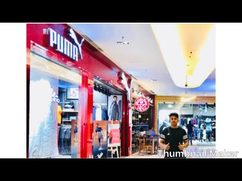 Puma store Kolkata quest mall - YouTube