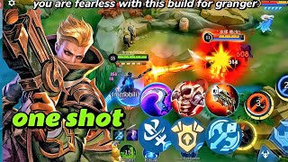 THIS NEW GRANGER IS TOTALLY BROKEN!!!?😱 WITH THIS BUILD? | MLBB