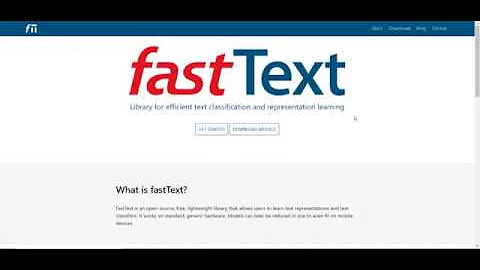 fastText Python Tutorial- Text Classification and Word Representation- Part 1