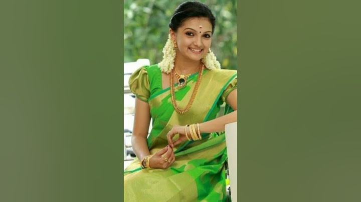 @Happy channel 💜💚 #beautiful 💜saranya mohan 💚💜
