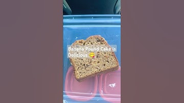 Thumbnail of Banana Pound Cake is Delicious 😋#cakerecipe #food #diabetes #foodie #poundcake #lunchbox #lunchtime